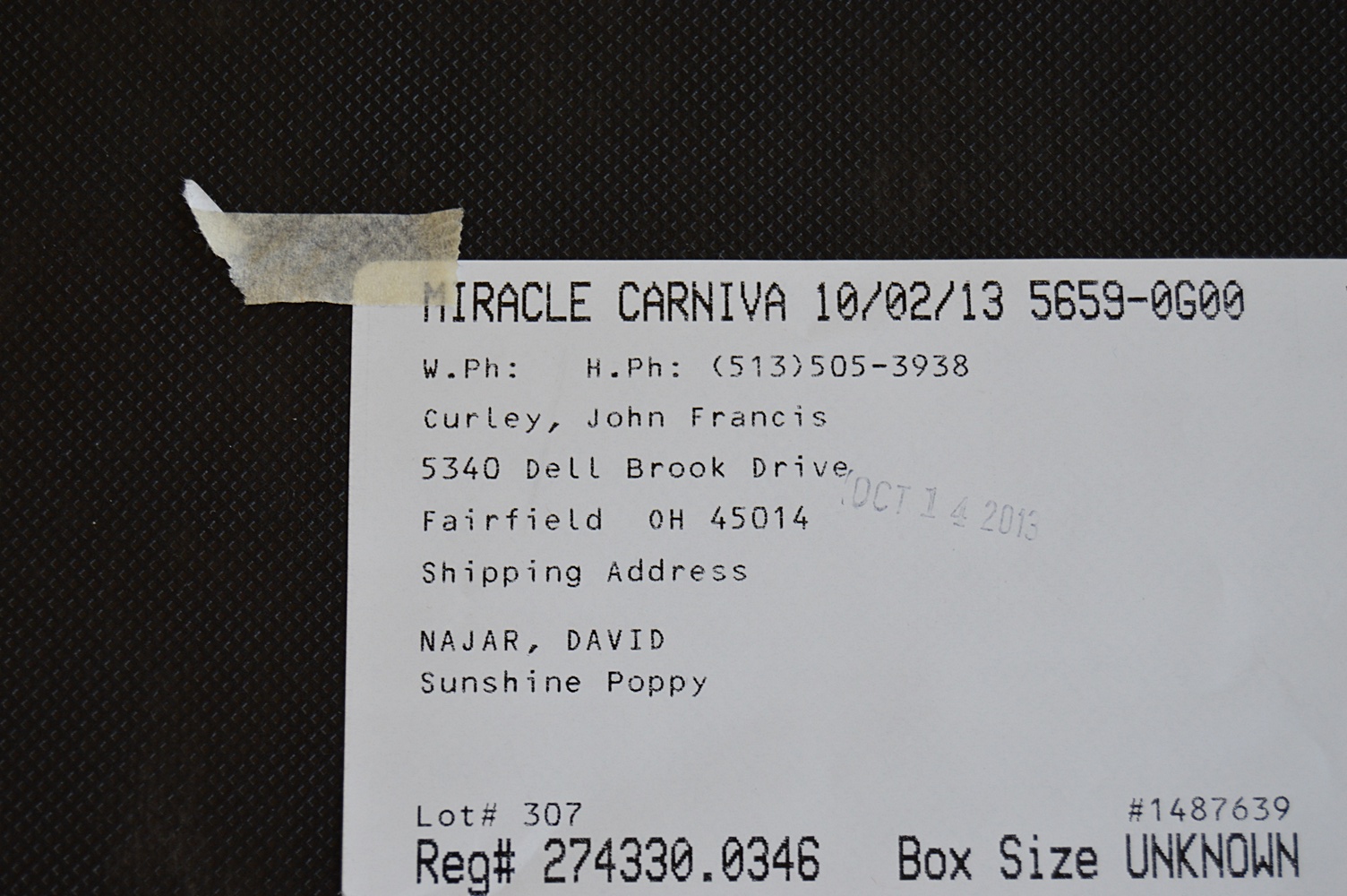 Numbered and Signed David Najar Giclee on Paper