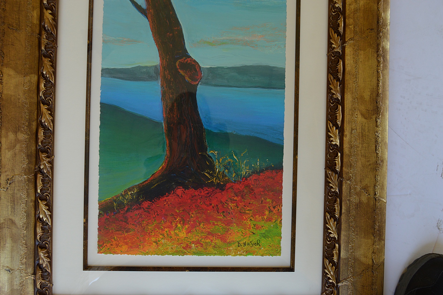 Numbered and Signed David Najar Giclee on Paper