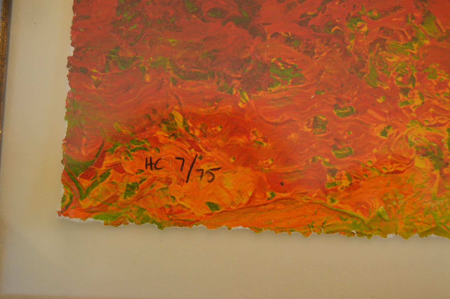 Numbered and Signed David Najar Giclee on Paper