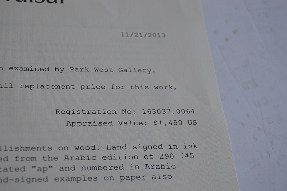 Signed Embellished Seriagraph on Board by Anatoly Metlan