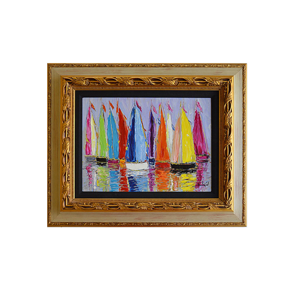 Numbered and Signed Embellished Giclee on Canvas by Duaiv