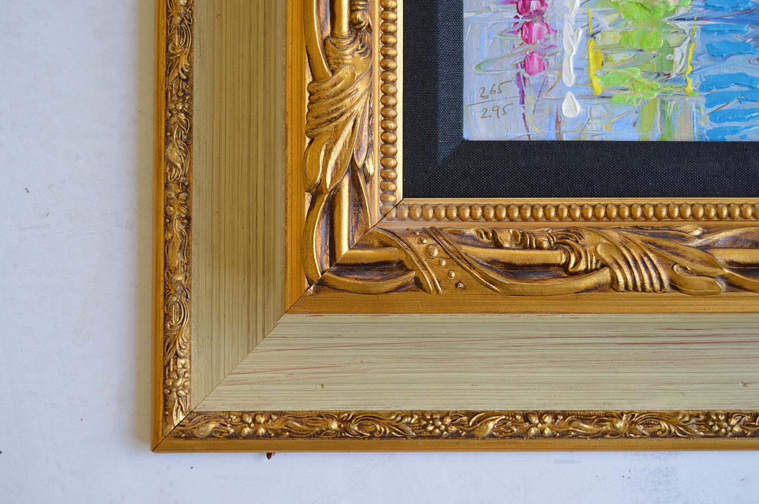 Numbered and Signed Embellished Giclee on Canvas by Duaiv