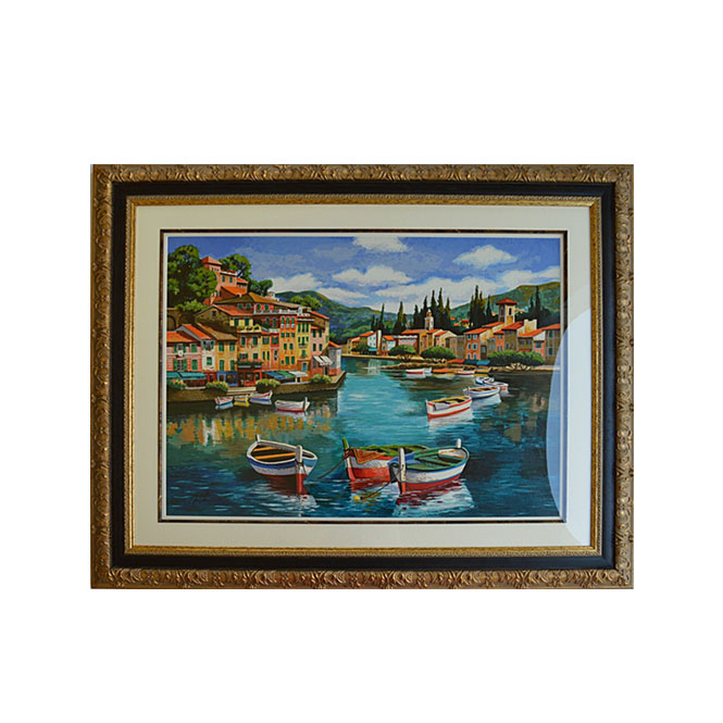 Numbered and Signed Serigraph by Anatoly Metlan