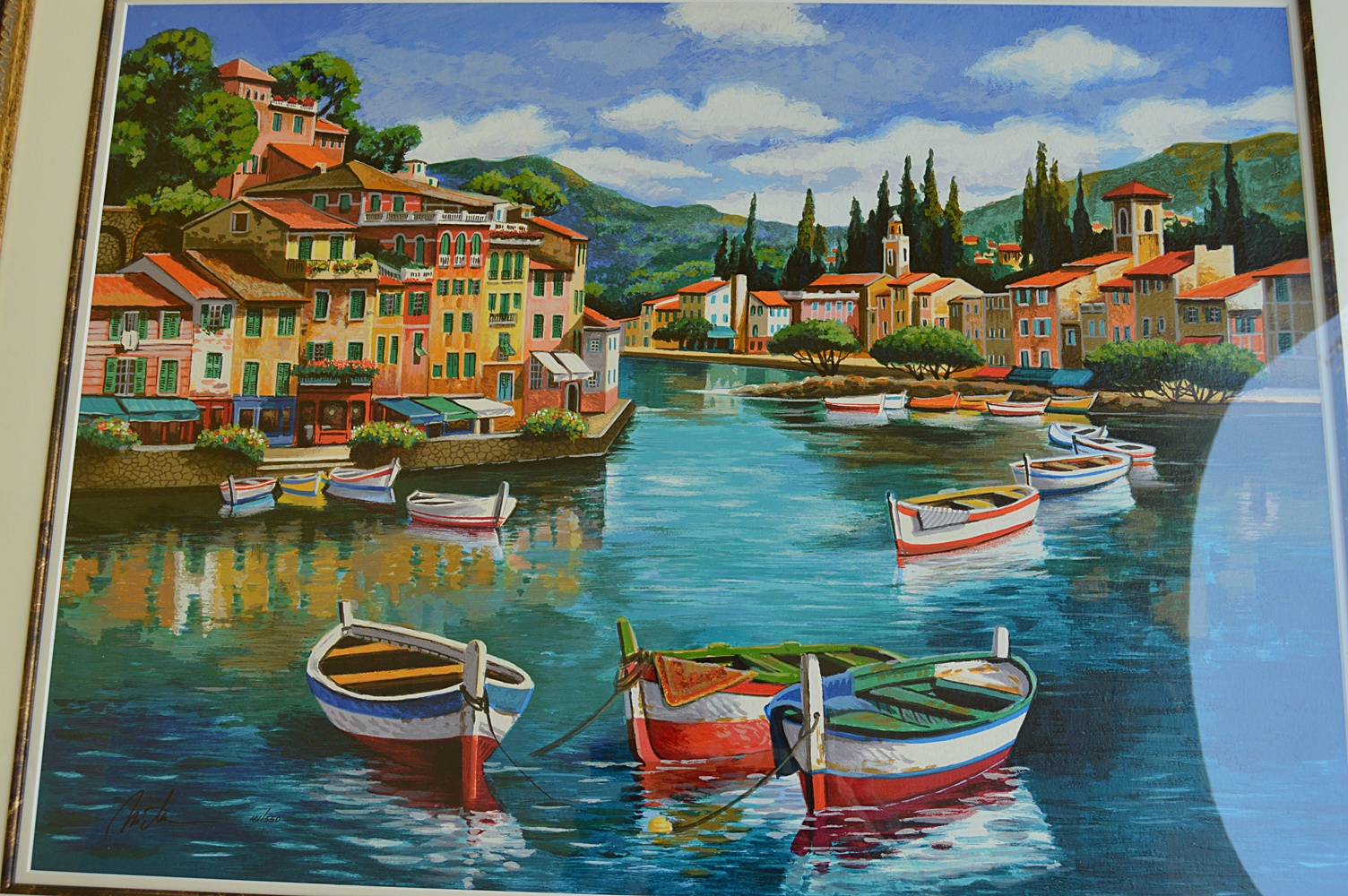 Numbered and Signed Serigraph by Anatoly Metlan