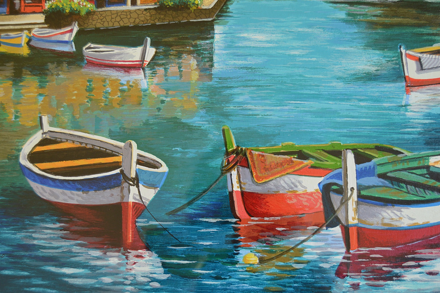 Numbered and Signed Serigraph by Anatoly Metlan