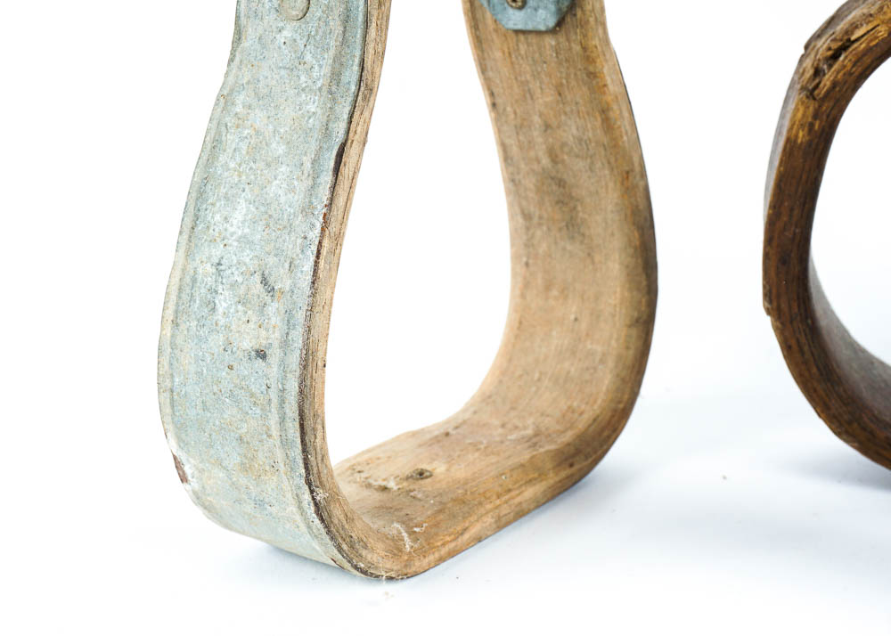 Vintage Wooden Riding Stirrup Assortment