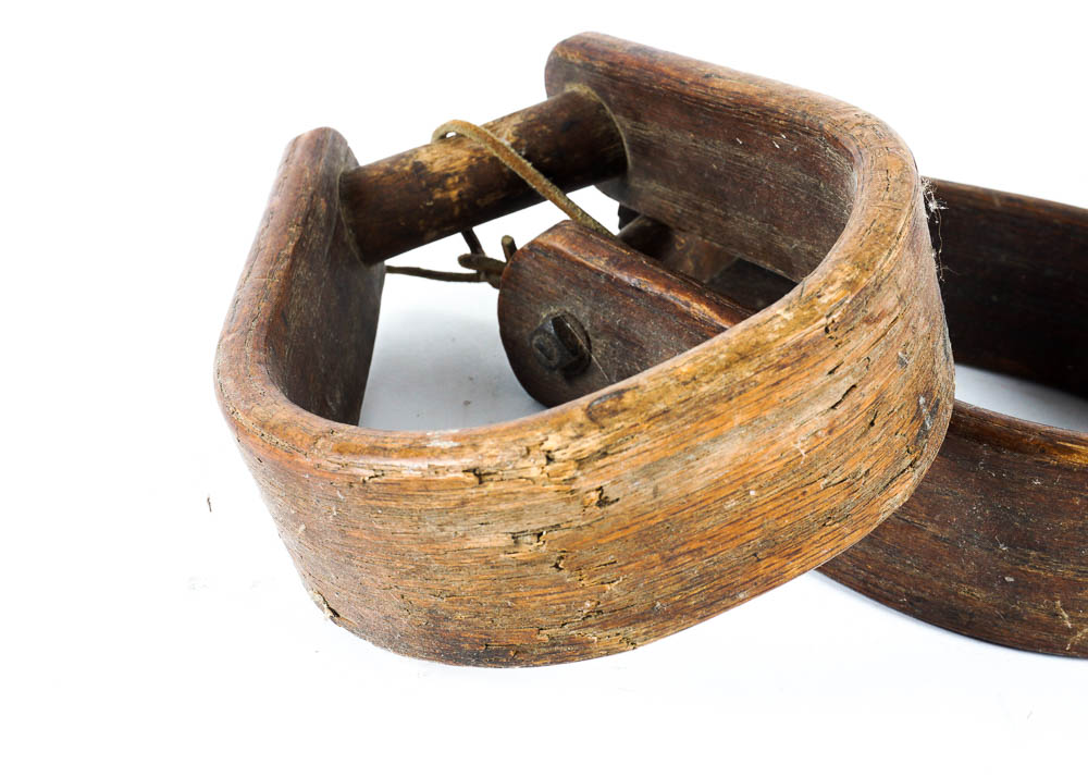 Vintage Wooden Riding Stirrup Assortment
