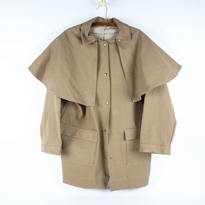 Western Style Short Canvas Duster for Reenactment Western Style Short Canvas Duster for Reenactment