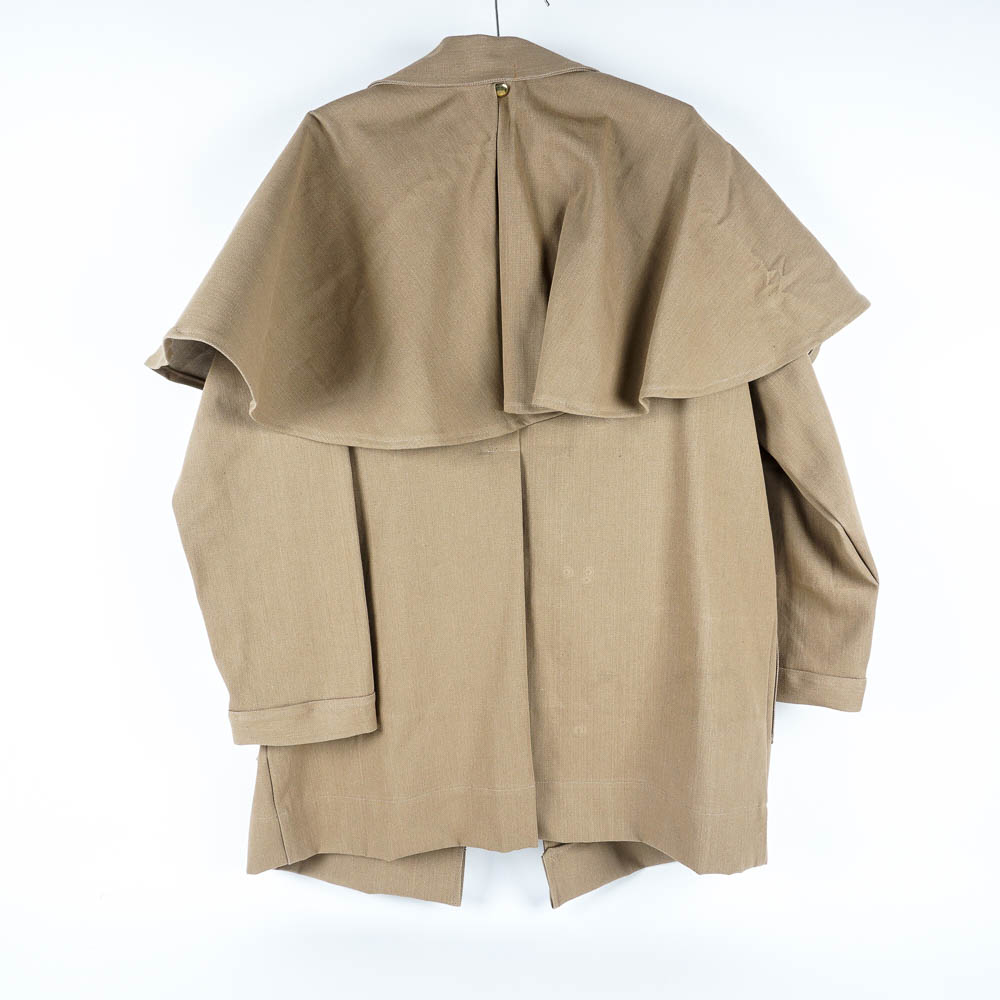 Western Style Short Canvas Duster for Reenactment