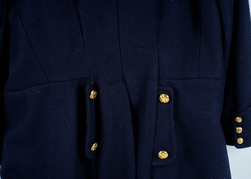 Men's Reproduction Union Captain's Wool Coat and Trousers for Reenactment