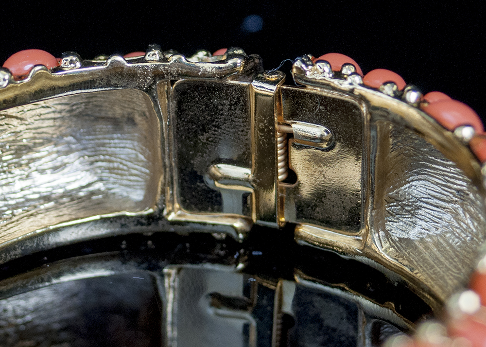 Coral Color Studded Bracelets