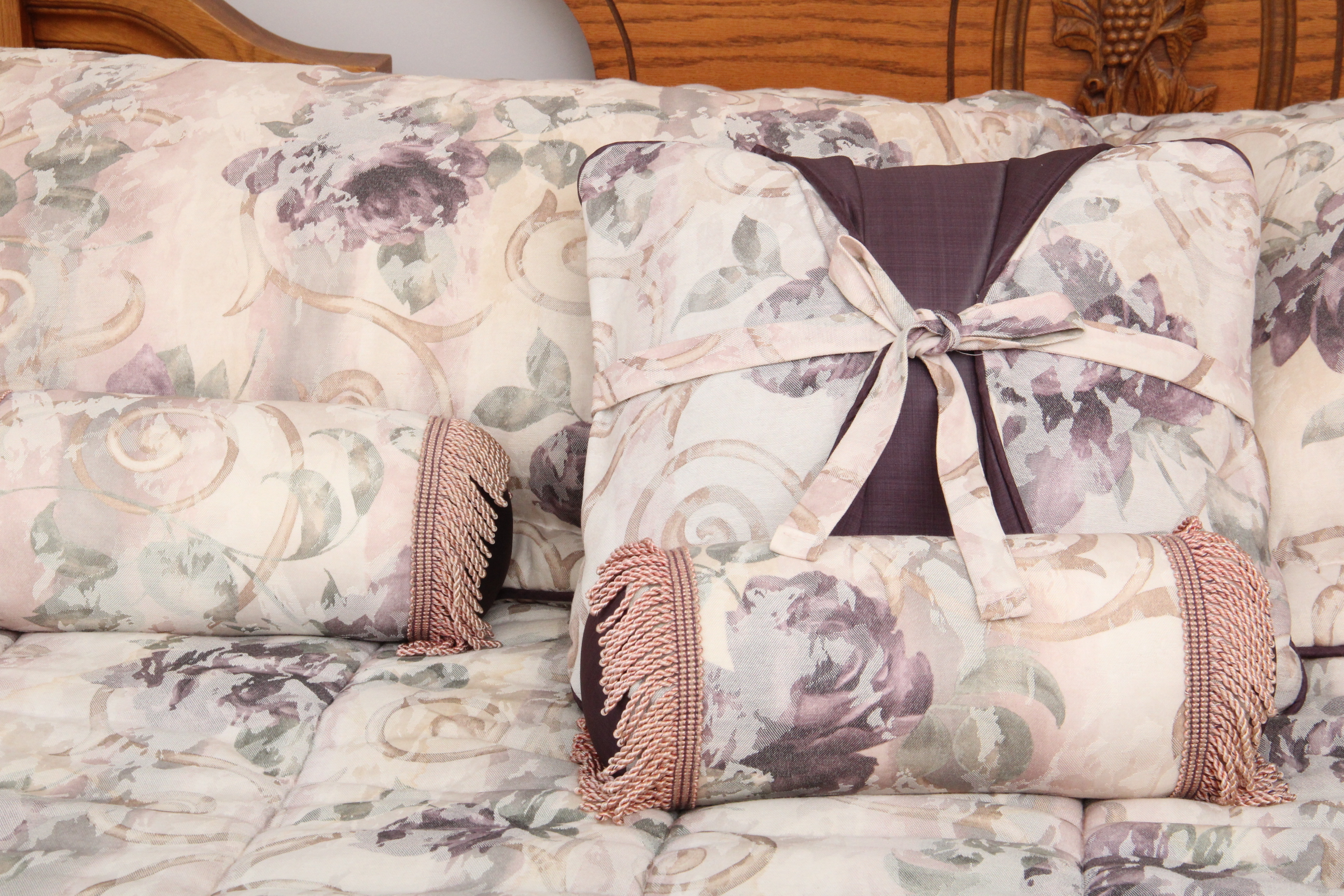 Arbek Oak California King Four Poster Bed