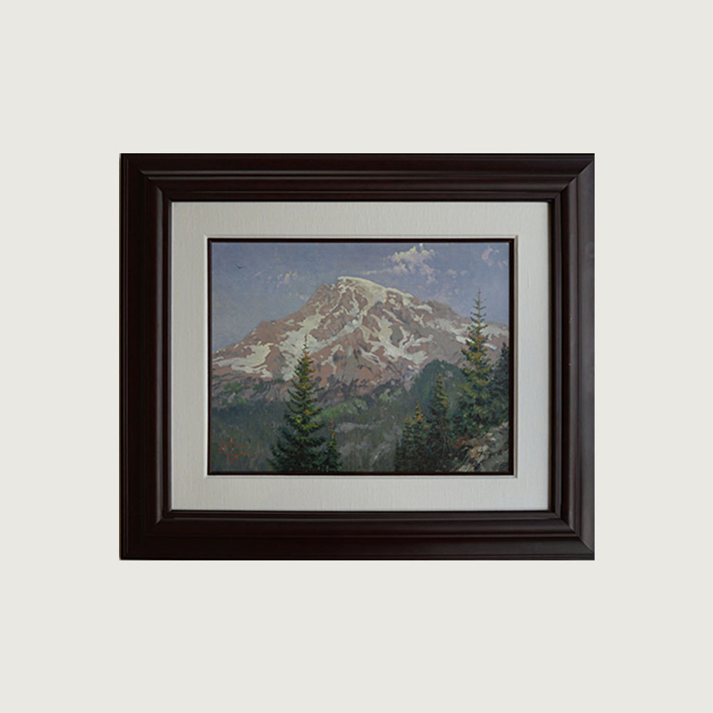 Numbered and Matrix-Signed Thomas Kinkade Offset Lithograph