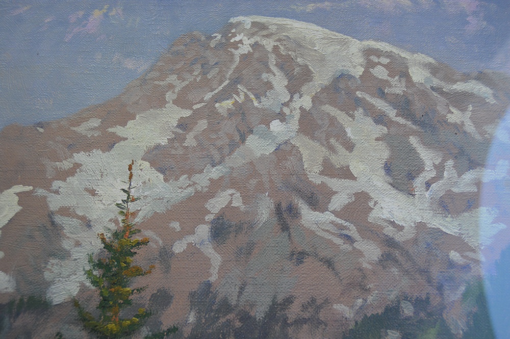 Numbered and Matrix-Signed Thomas Kinkade Offset Lithograph