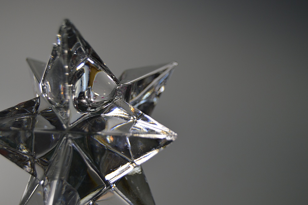 Villeroy & Boch "Shooting Star" Crystal Candleholders