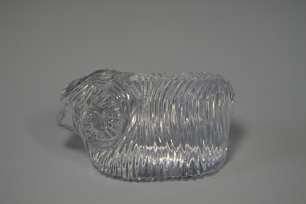 Two Waterford Crystal Paperweights