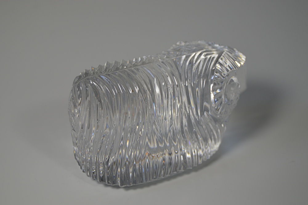 Two Waterford Crystal Paperweights