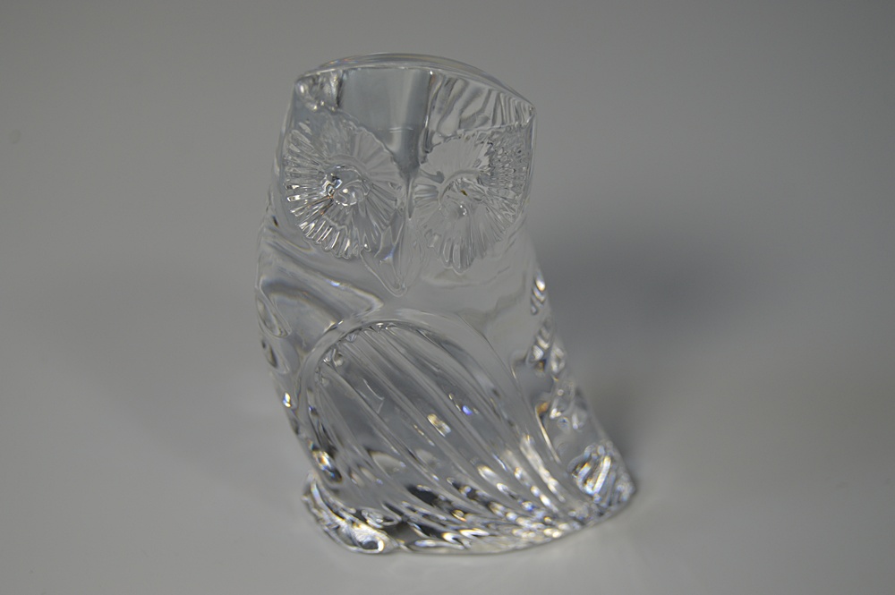 Two Waterford Crystal Paperweights