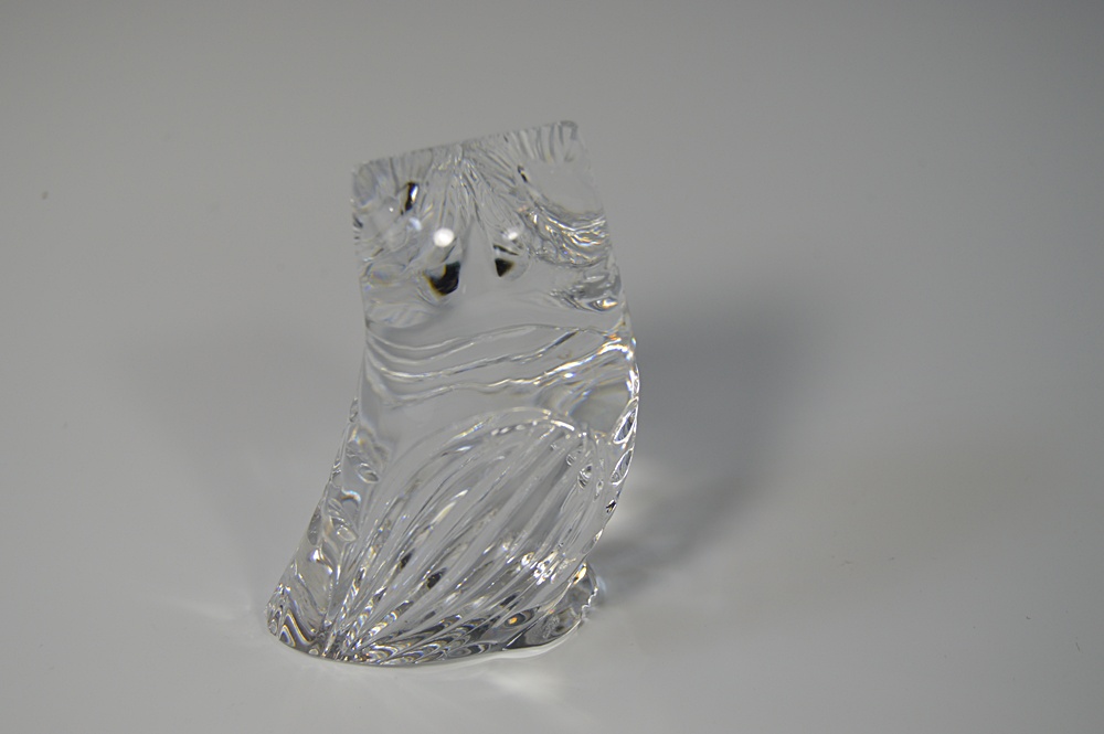 Two Waterford Crystal Paperweights