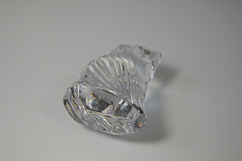 Two Waterford Crystal Paperweights