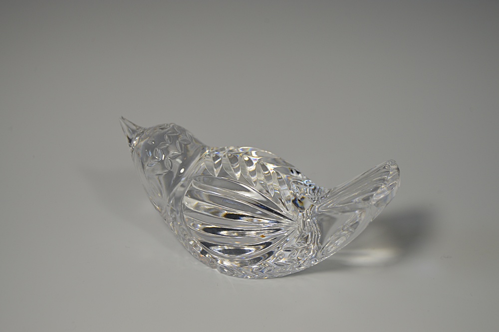 Two Waterford Crystal Paperweights