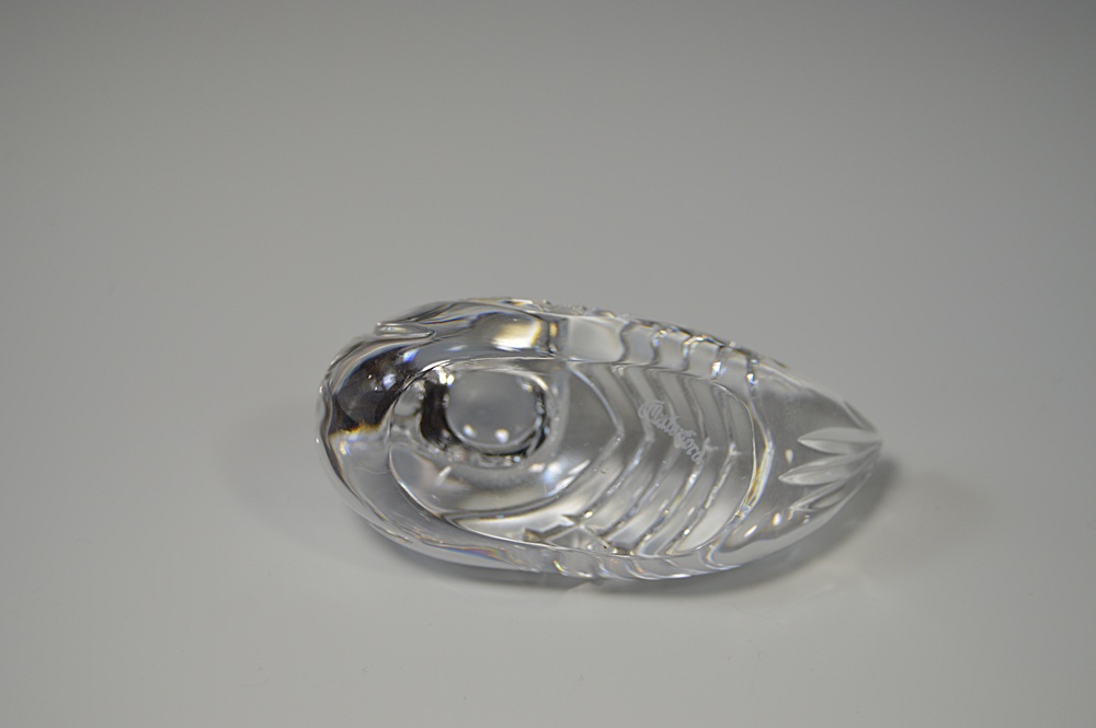 Two Waterford Crystal Paperweights