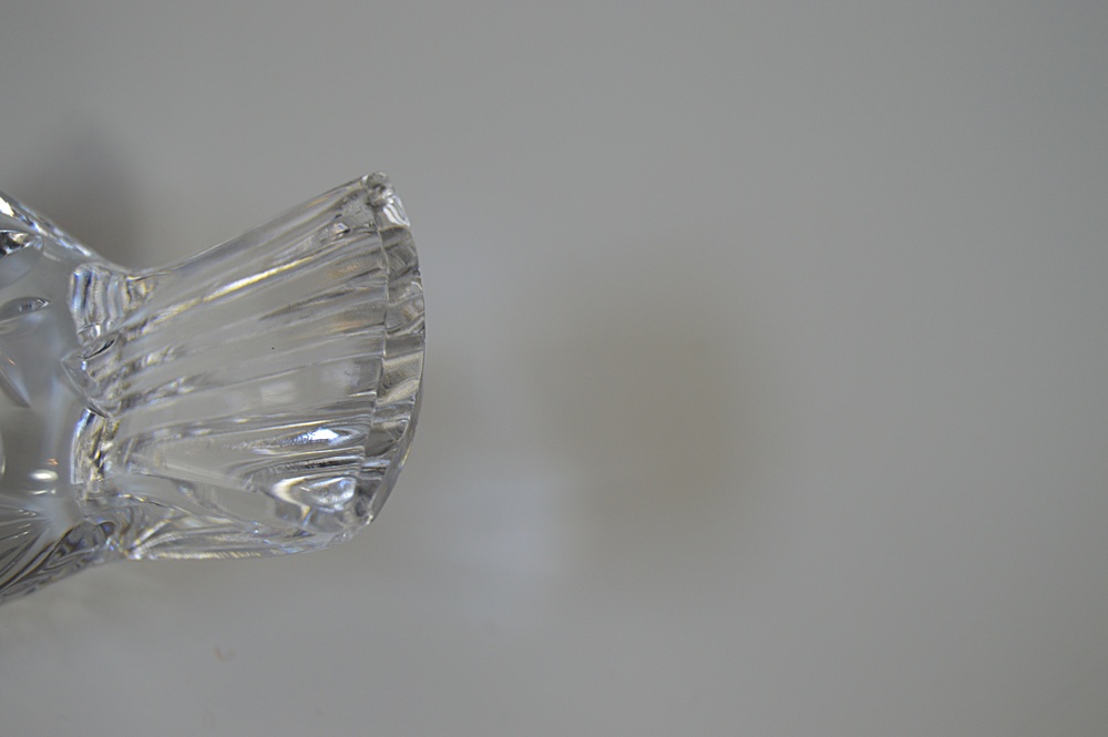 Two Waterford Crystal Paperweights