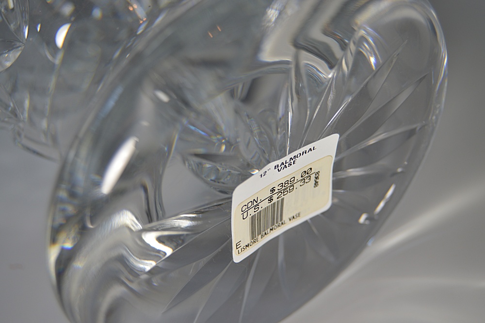 Waterford Crystal "Lismore Balmoral" Vase