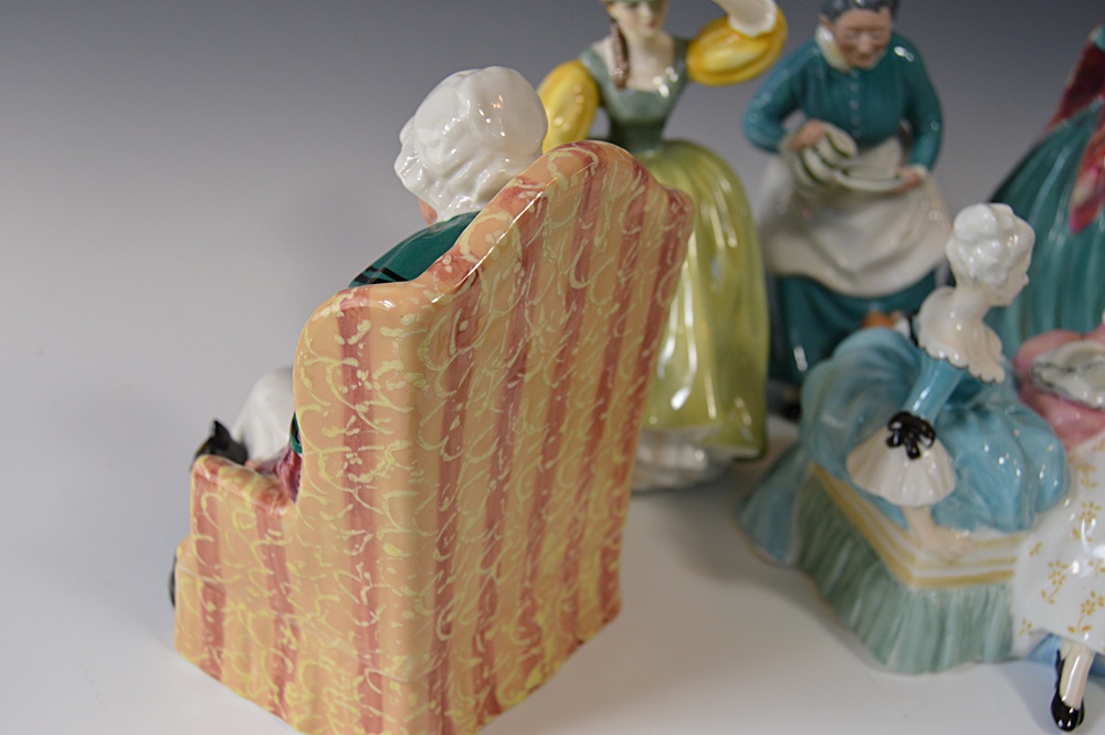 Collection of Royal Doulton Porcelain Figurines