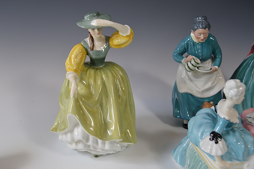 Collection of Royal Doulton Porcelain Figurines