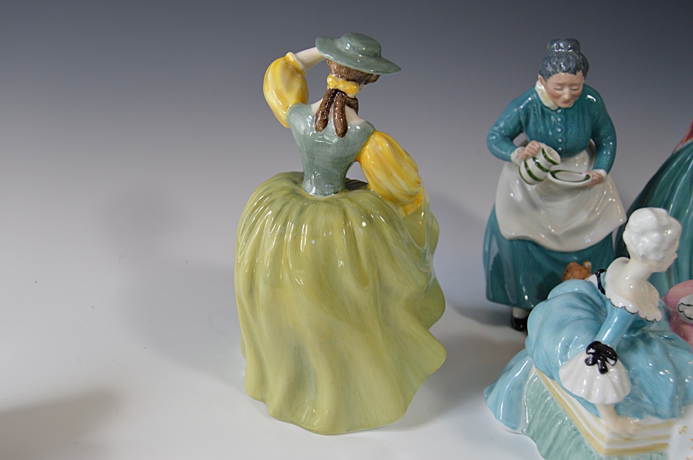 Collection of Royal Doulton Porcelain Figurines
