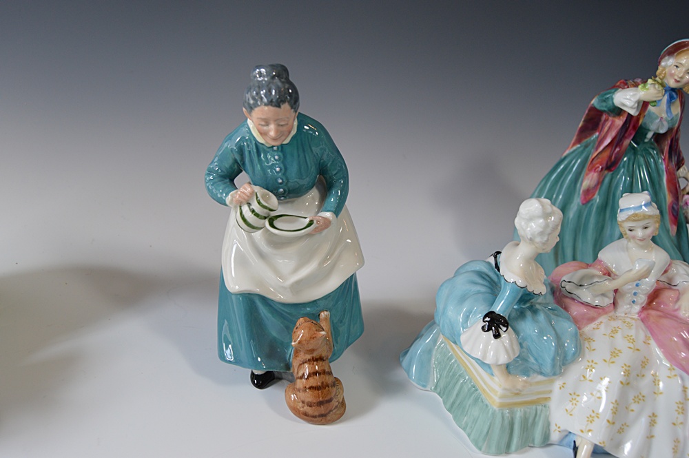 Collection of Royal Doulton Porcelain Figurines