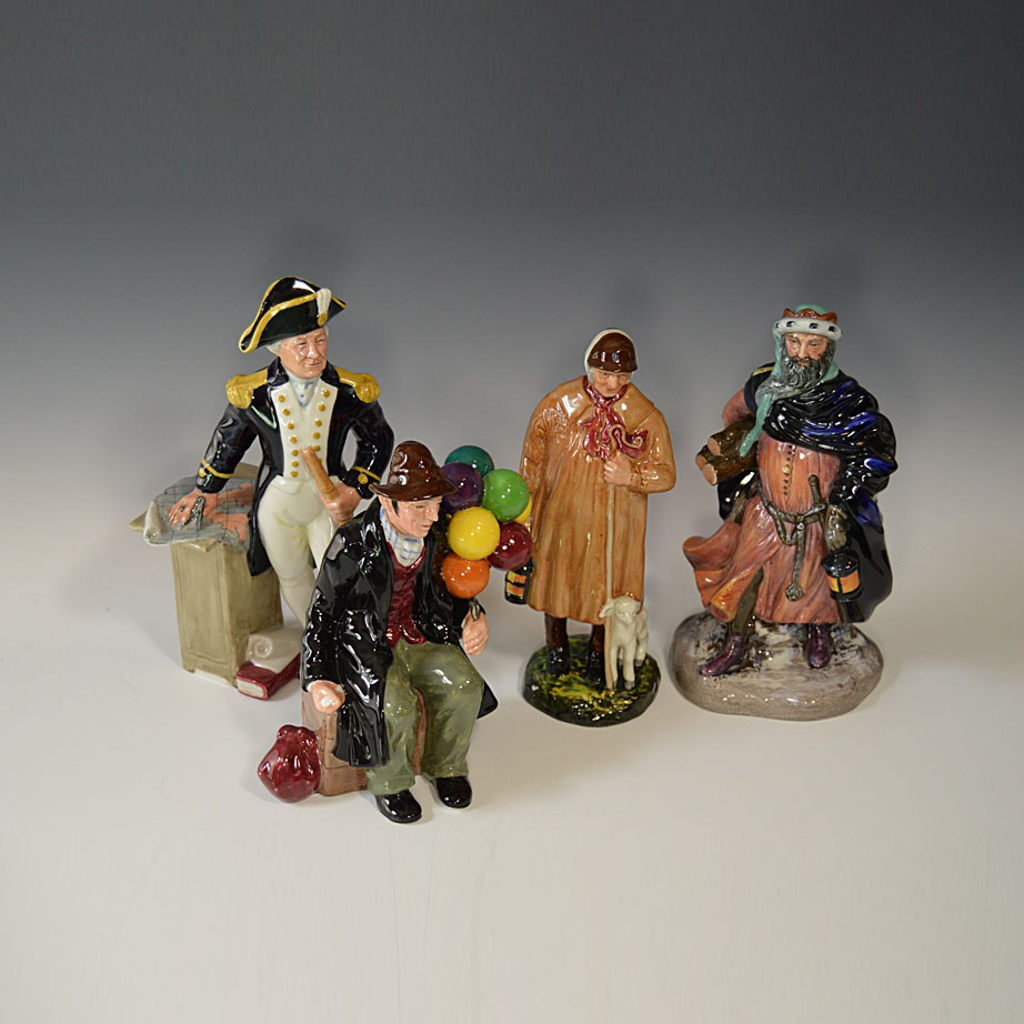 Collection of Royal Doulton Porcelain Figurines