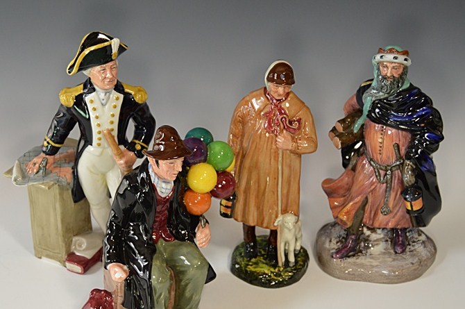 Collection of Royal Doulton Porcelain Figurines