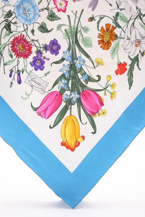 Gucci Floral Scarf