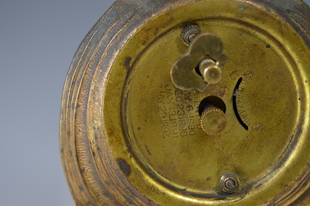 1892 Art Nouveau Figural Clock