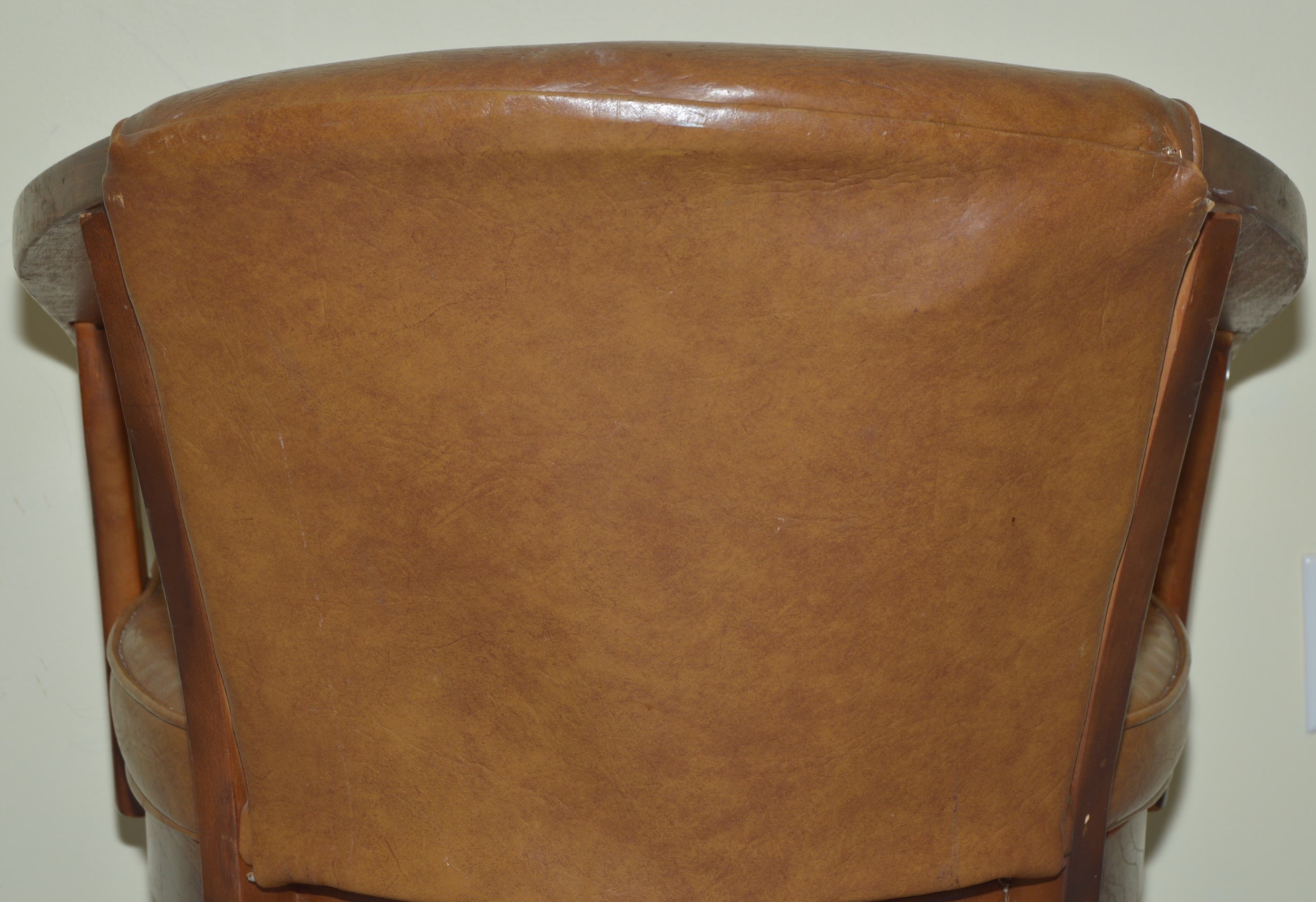 Pair of Vintage Vinyl Chairs