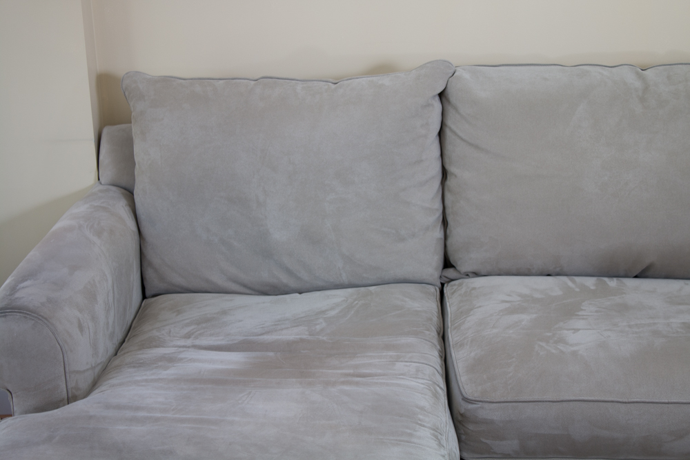 Doss Sage Green Fabric Sectional with Chaise