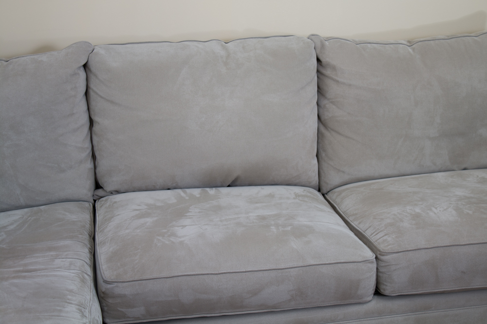 Doss Sage Green Fabric Sectional with Chaise