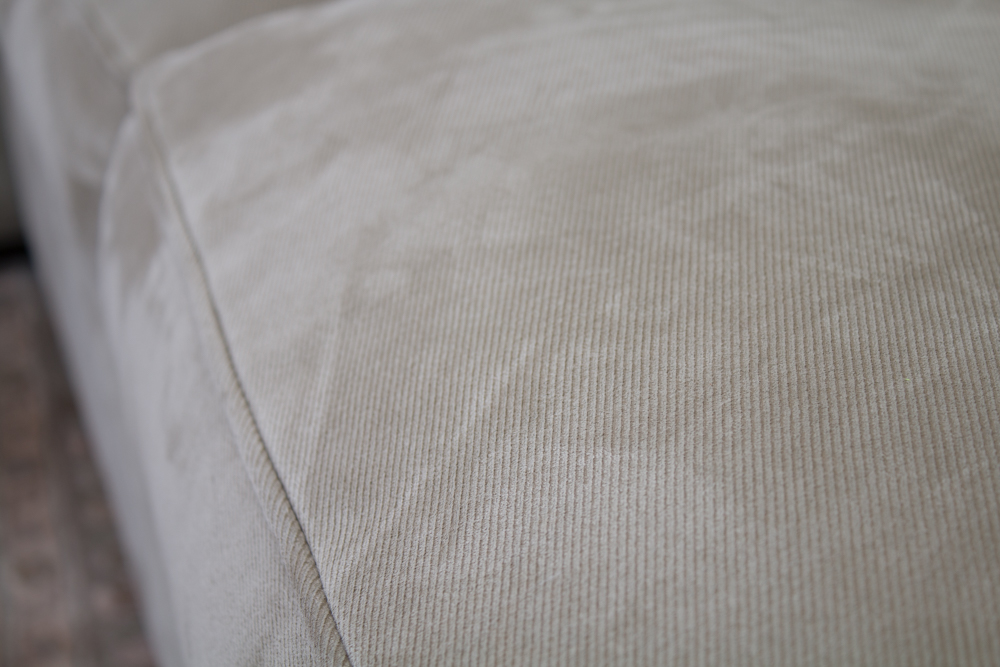 Doss Sage Green Fabric Sectional with Chaise