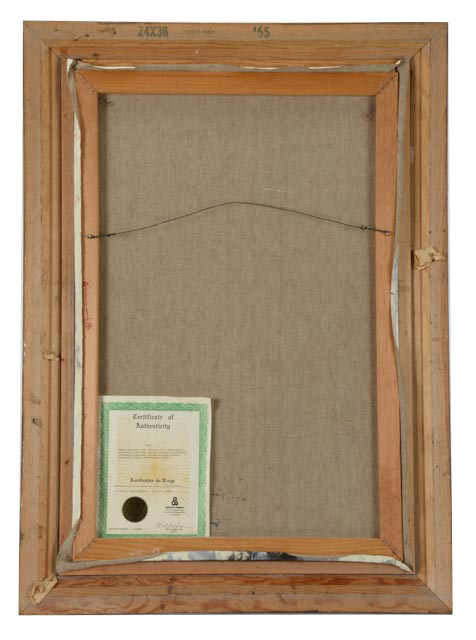 Koros Signed Original Oil Painting "Petite Enfant"