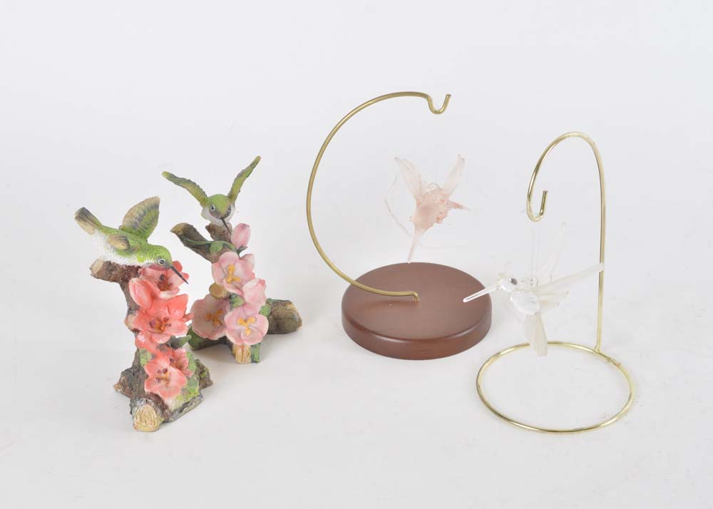 Collection of Hummingbird Decor