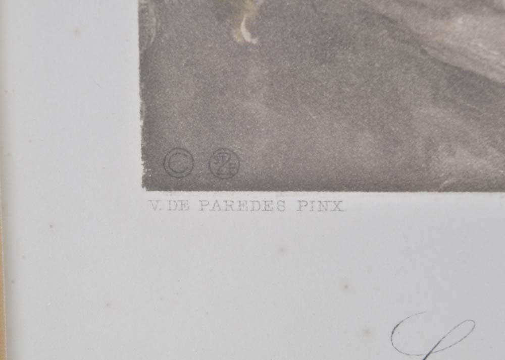 Framed Giclee of The Favorite Party of Louis XV. at Choisy