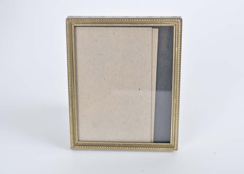 Collection of Gold Tone Picture Frames