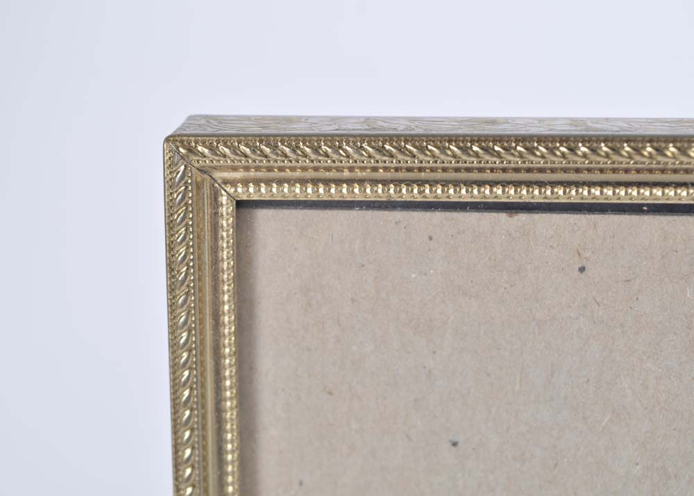 Collection of Gold Tone Picture Frames