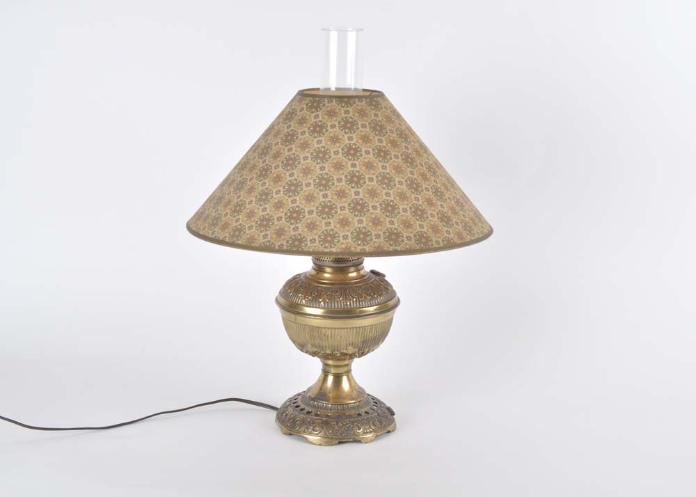 Vintage Brass Lamp
