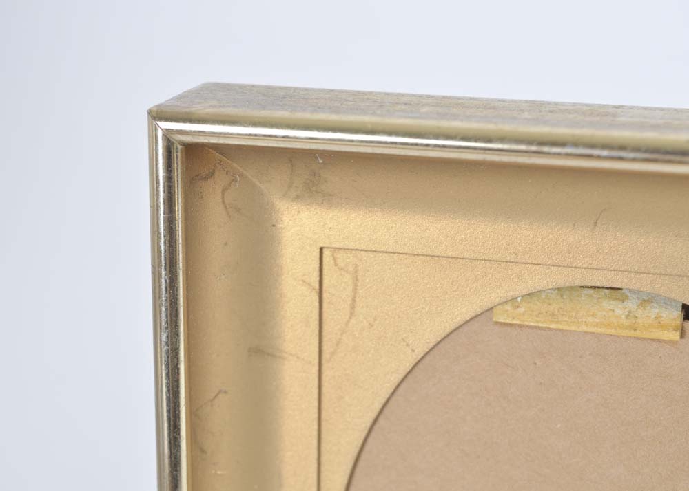 Collection of Gold Tone Picture Frames