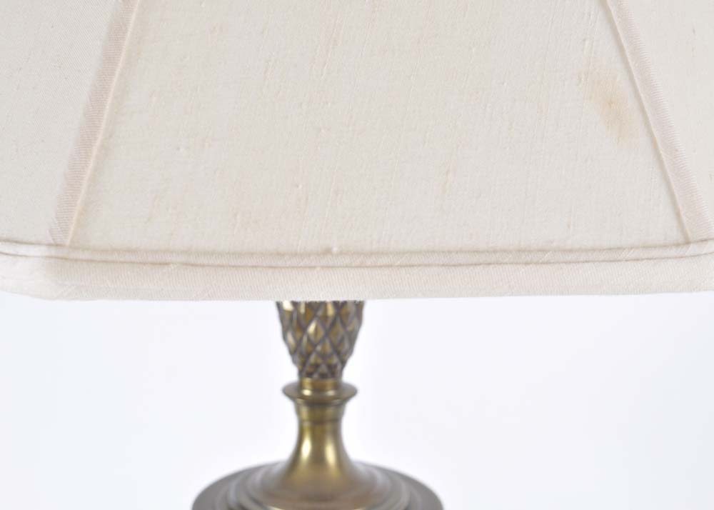 Vintage Lamp with Lion Head Details