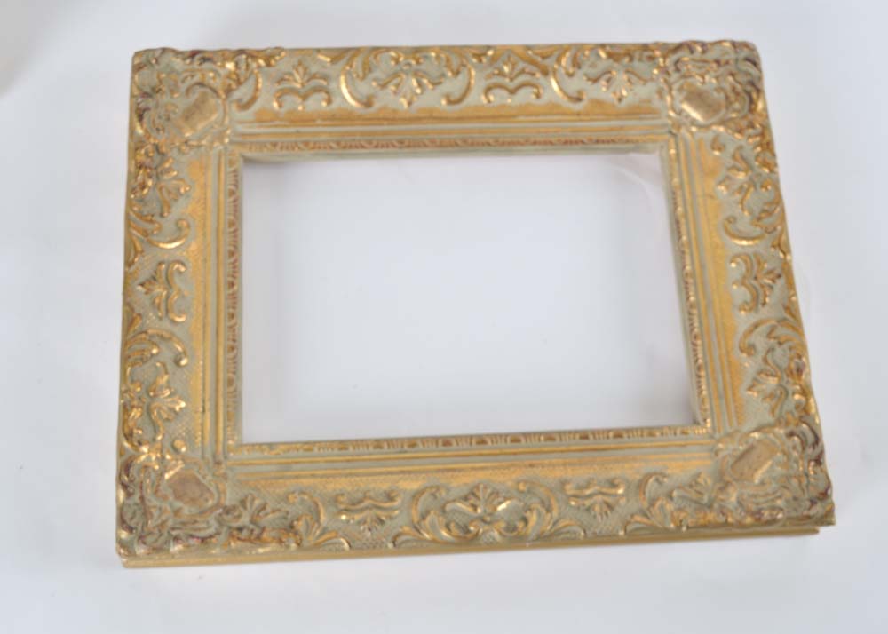 Collection of Gold Tone Picture Frames