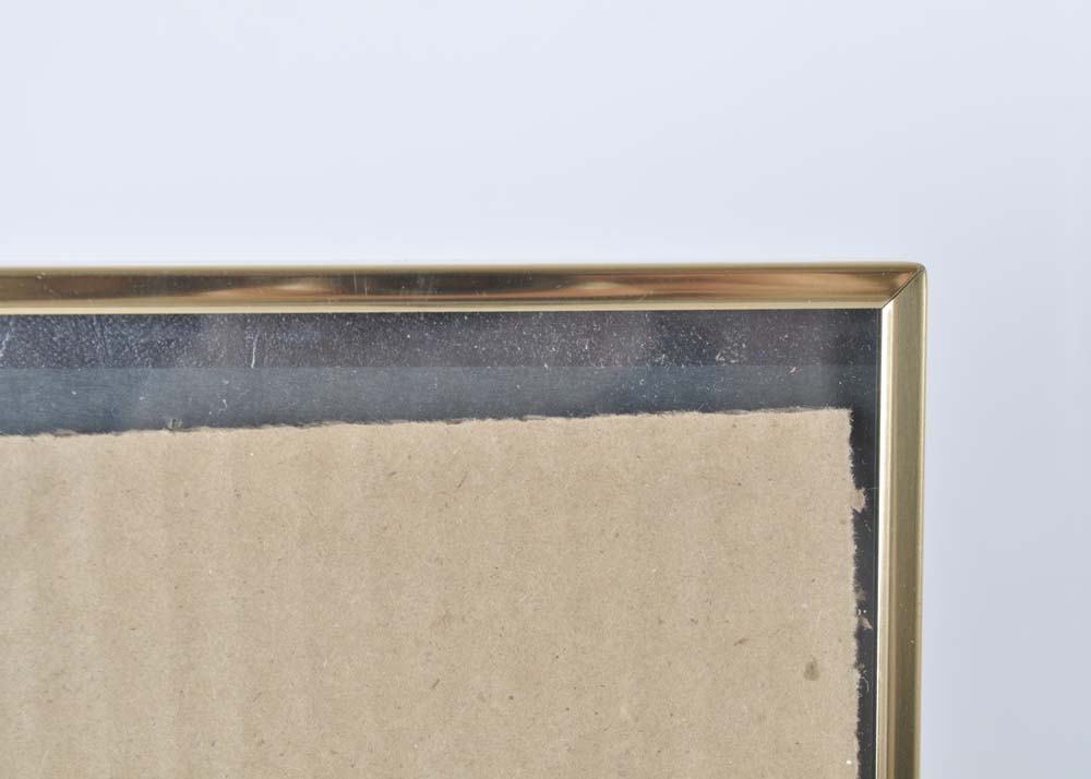 Collection of Gold Tone Picture Frames